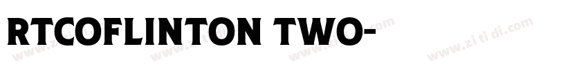 RTCOFlinton Two字体转换 RTCOFlinton Two字体转换
